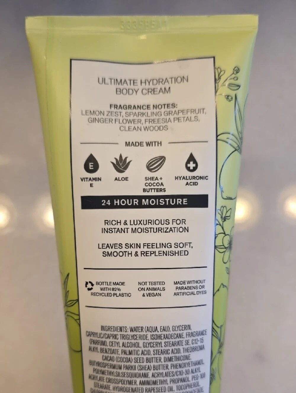 Bath & Body Works (BBW) White Citrus Body Cream